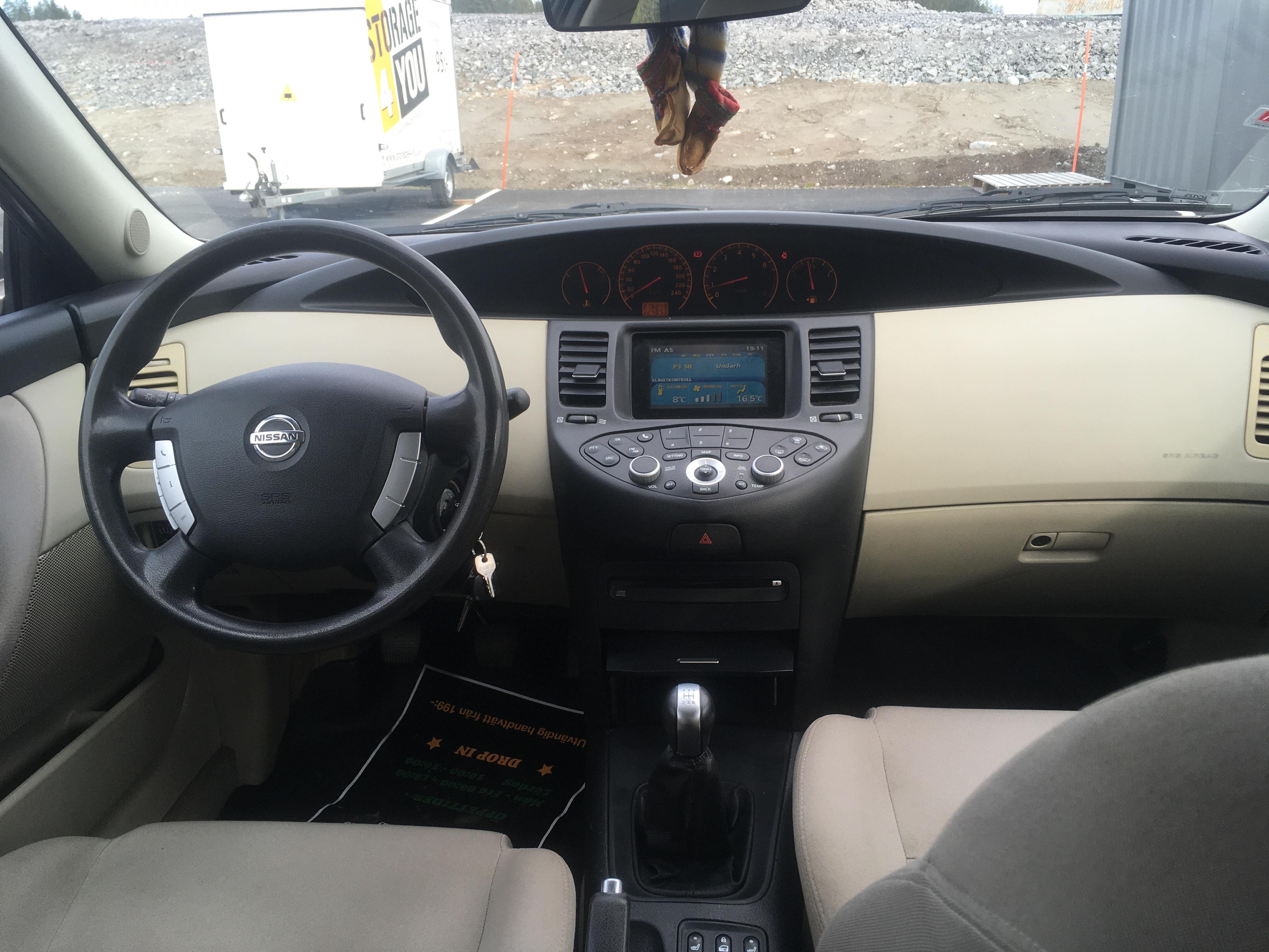 Nissan Primera Hatch 1.8 116hk 2006, bild 7/34