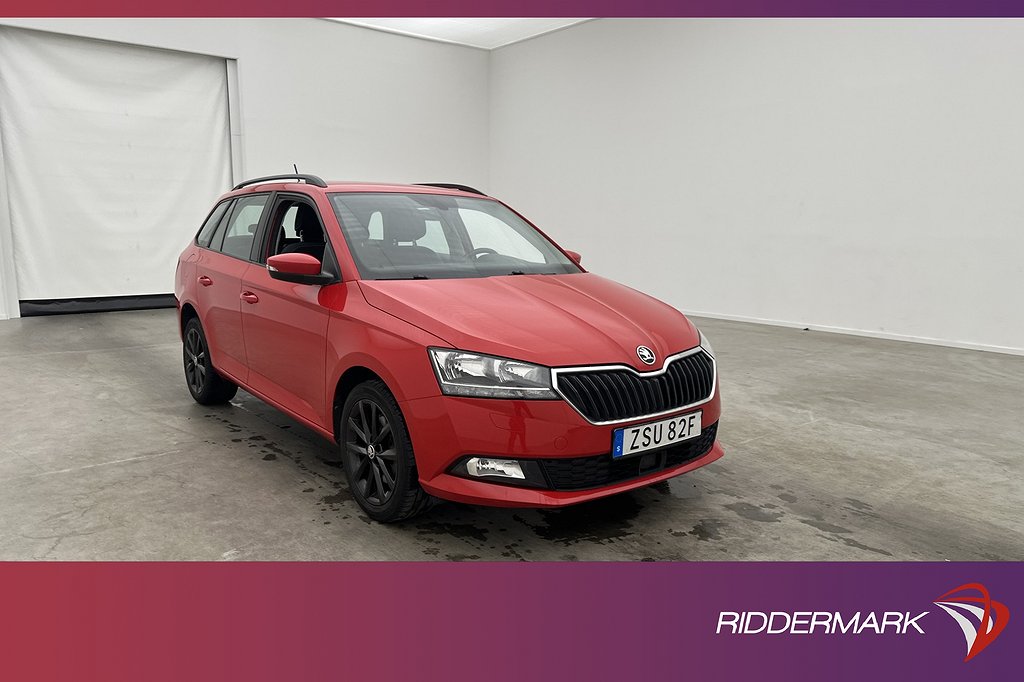 Skoda Fabia Kombi 1.0 TSI 110hk CarPlay Sensorer Keyless