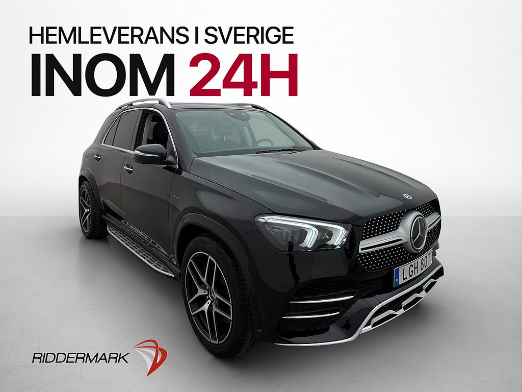 Mercedes-Benz GLE 350 de 4M AMG Pano Burmester 360° Värmare