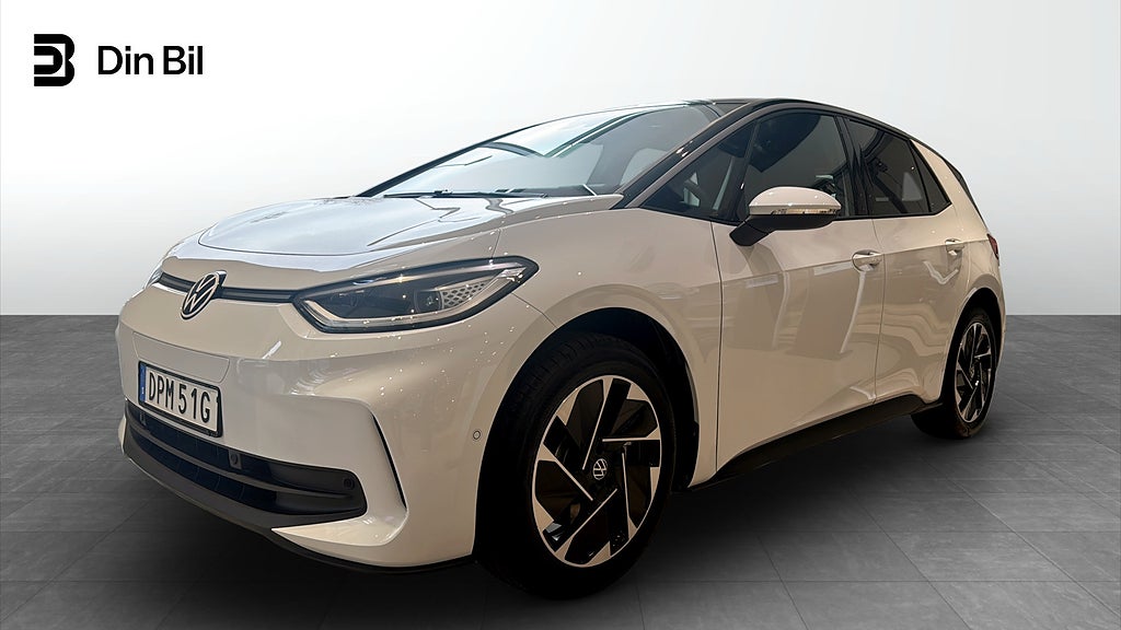 Volkswagen ID.3 PRO 150 KW/204 HK 59 KWH BATTERI, 1 VXL