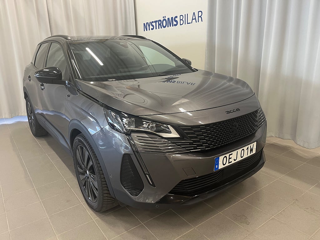 Peugeot 3008 GT BLACK PACK & MOTORISERAD BAKLUCKA thumbnail