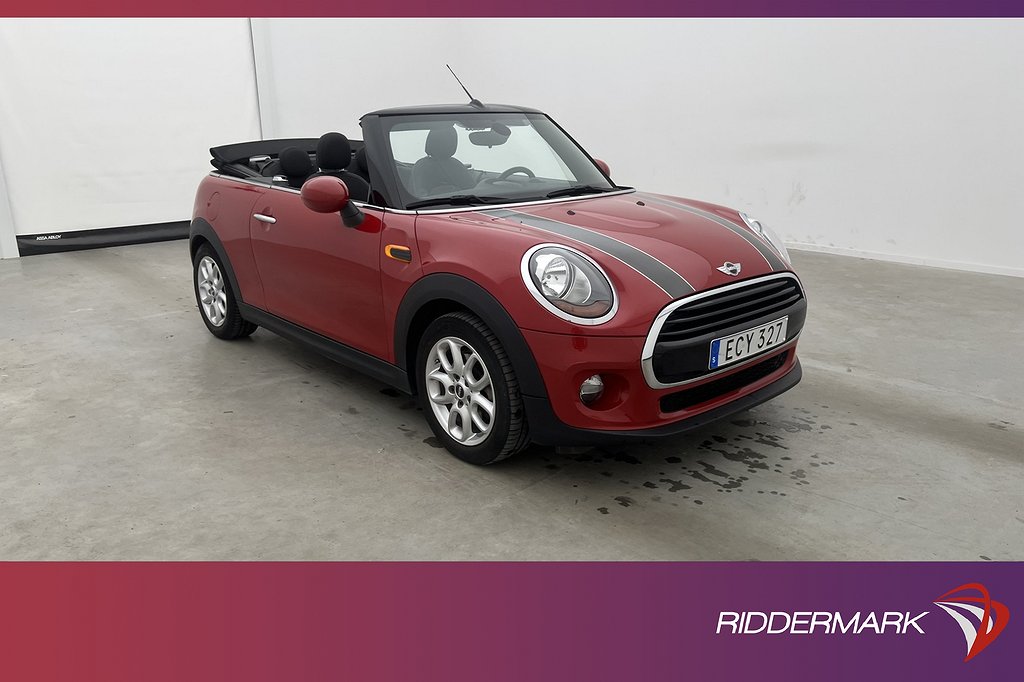 MINI Cooper Cabriolet 136hk Pepper Sensorer