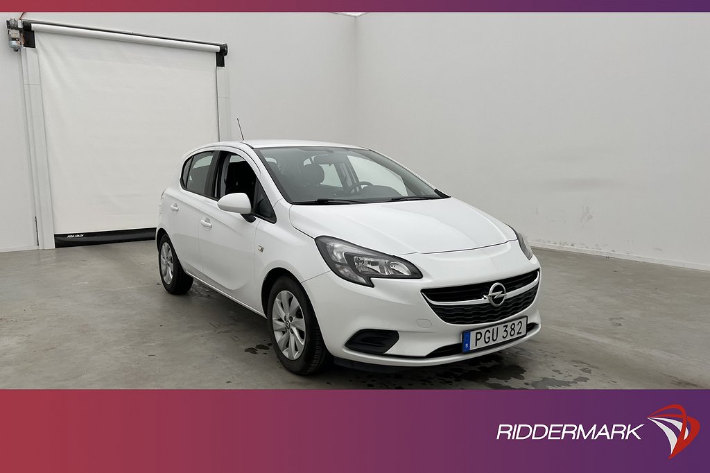 Opel Corsa 1.4 90hk Enjoy Rattvärme Sensorer En-bruk Välserv