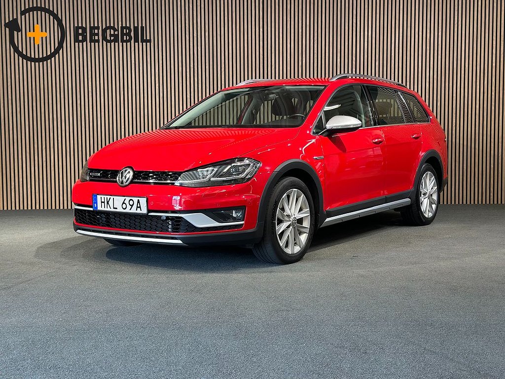 Volkswagen Golf Alltrack 2.0 TDI 4Motion DSG 184HK I Moms I värmare