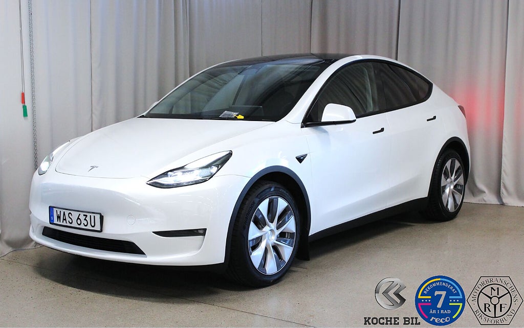 Tesla Model Y Long Range AWD 514HK, Drag, S&V-hjul Batteritest, 3,99%