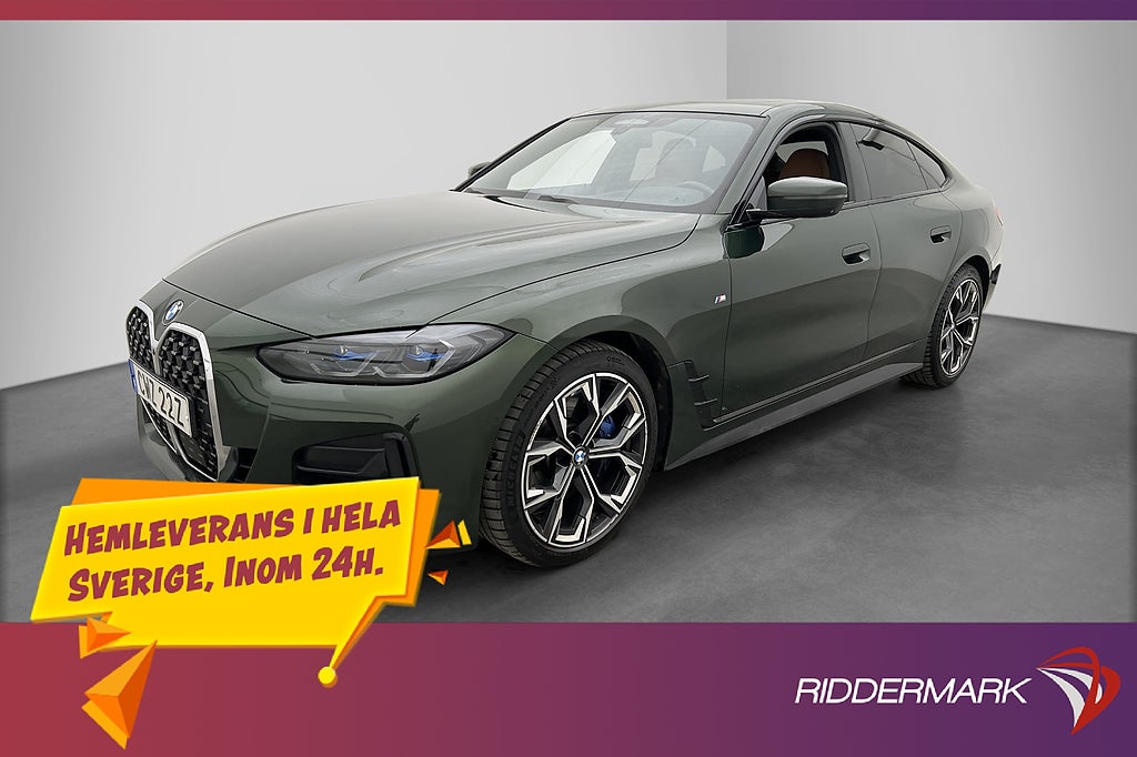 BMW 420 d xDrive GC M Sport Taklucka 360° Skinn Värmare Drag