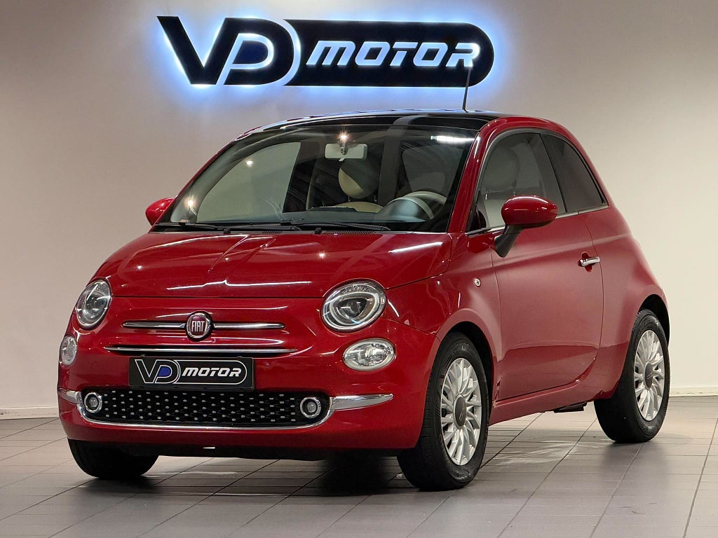 Fiat 500 1.2 Lounge Panorama PDC 69hk