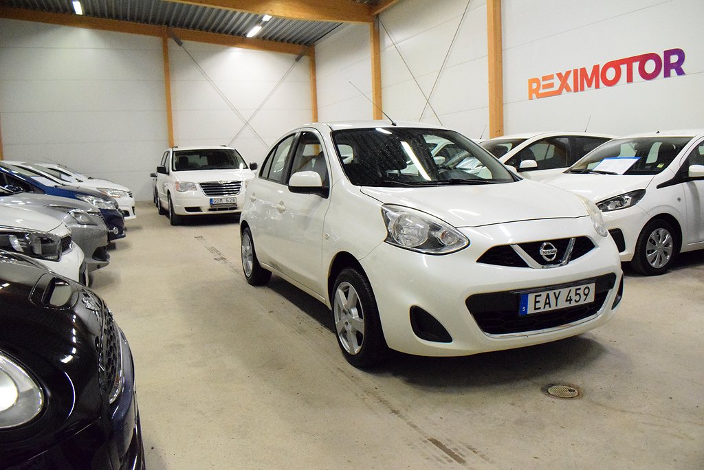 Nissan Micra 1.2 Euro 5  Ny Besiktad 