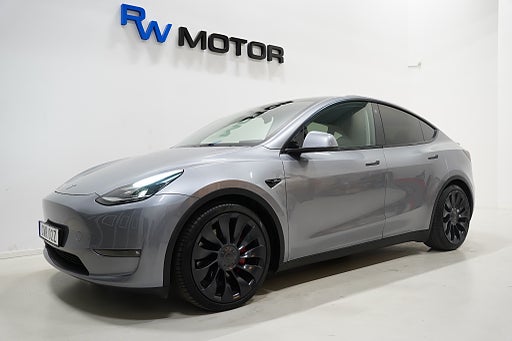 Tesla Model Y Performance AWD 534hk V-pump / Dragkrok / Pano / 21"