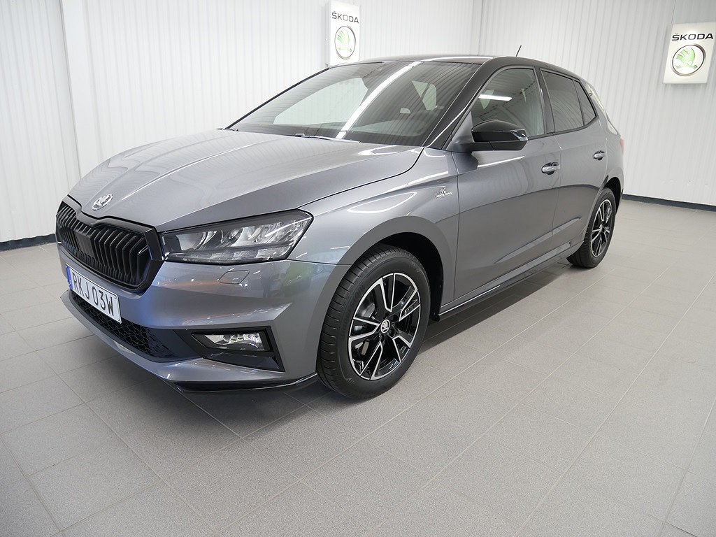 Skoda Fabia MONTE CARLO TSI 115 DSG Priv.leasing 3020 kr/mån