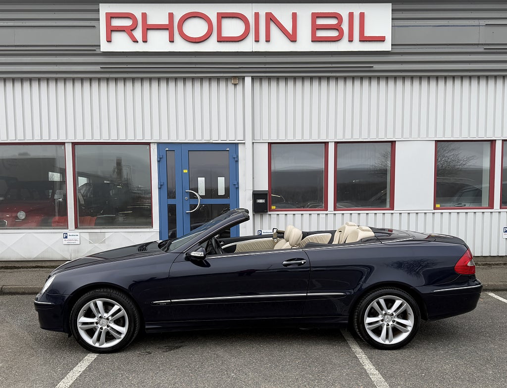Mercedes-Benz CLK 200 Cabriolet Avantgarde Skinn Nyservad/besiktigad