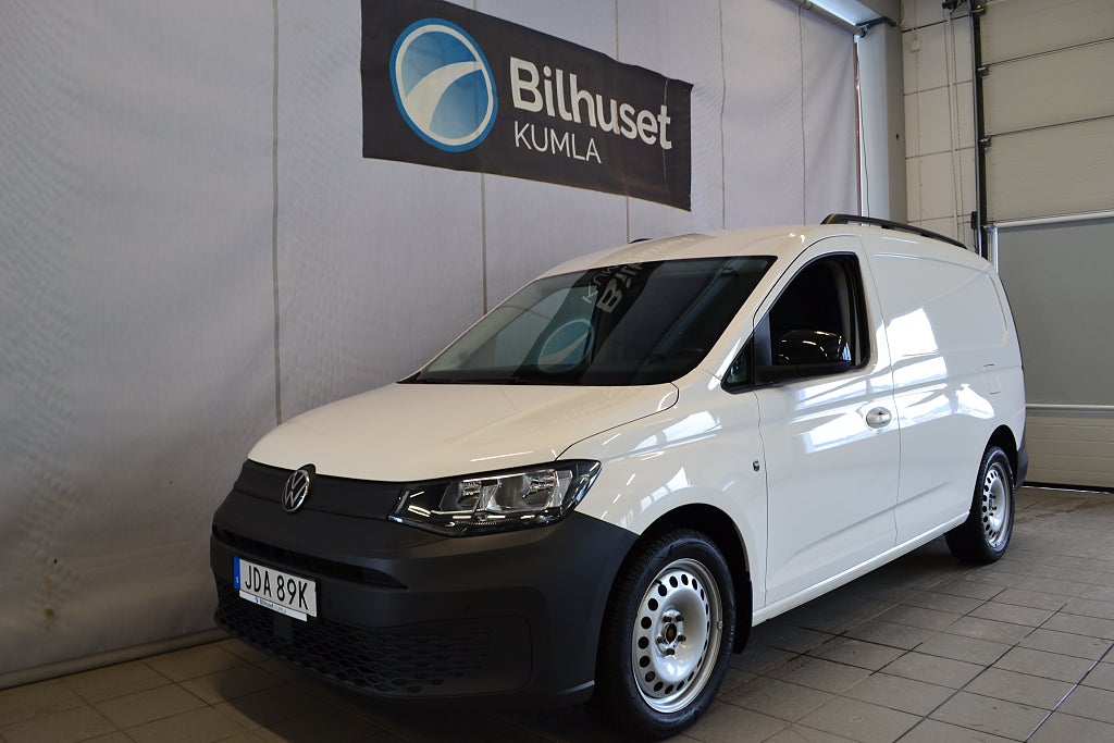 Volkswagen Caddy Cargo Maxi 2.0 TDI 122hk Aut Drag Värmare V-Hjul Eu6