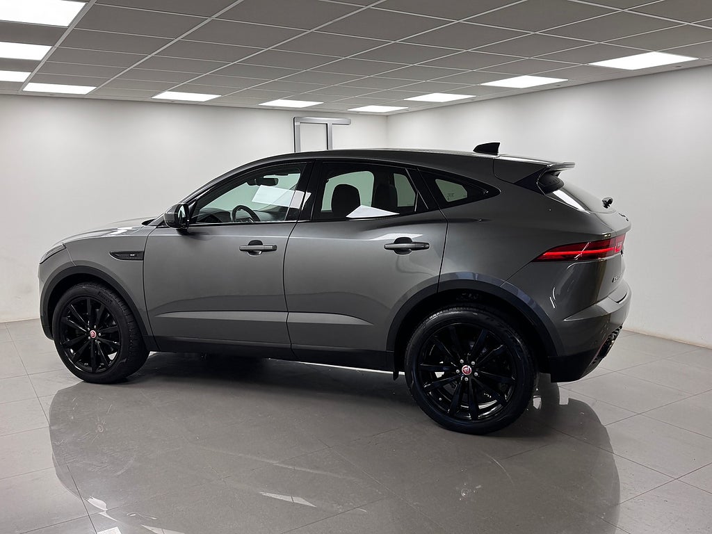Jaguar E-PACE P200 AWD Svensksåld Black EDT. Meridian Navi LED bild 13