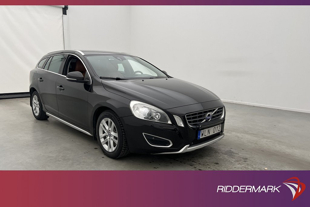 Volvo V60 D5 205hk Summum Värmare Sensorer Skinn Drag