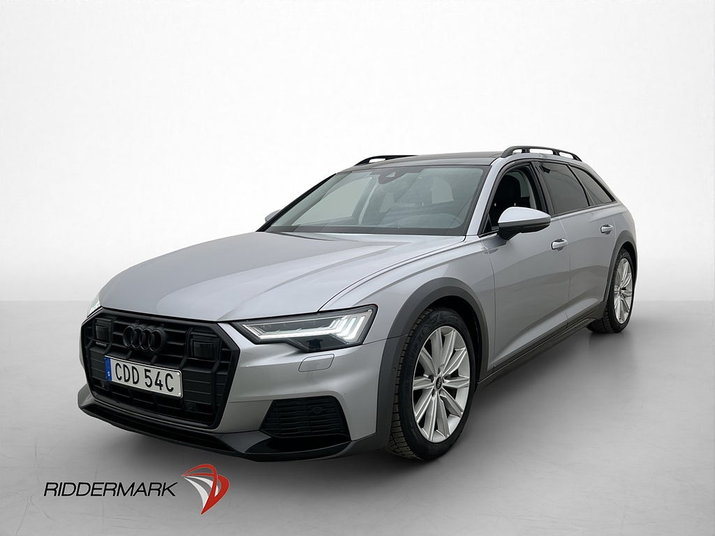 Audi A6 Allroad Q 45 TDI HD-Matrix Pano B&O D-Värm Drag Luft