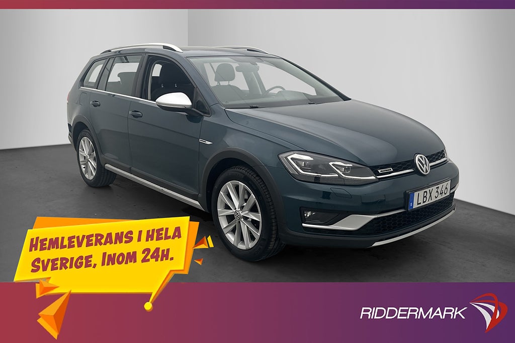 Volkswagen Golf Alltrack TDI 4M Pano Värmare Cockpit Drag