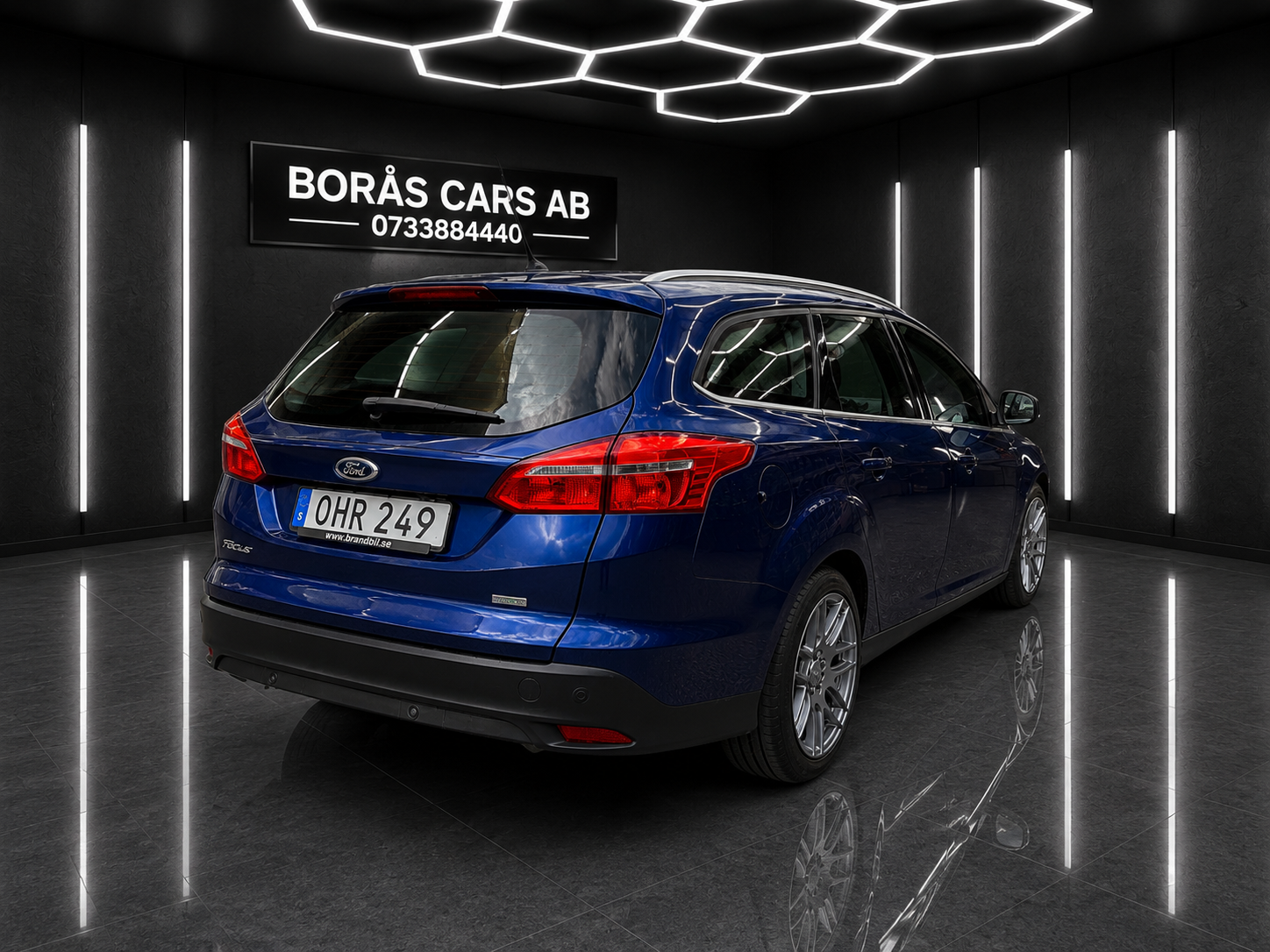 Ford Focus Kombi 1.0 (101hk) 800kr/mån 2017, bild 4/49