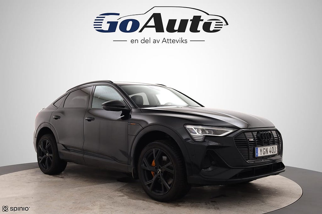 Audi E-Tron Sportback 55 quattro S-Line Black edition 408hk