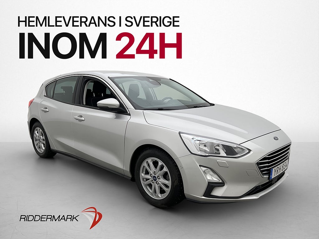 Ford Focus 1.0 125hk Titanium Backkamera Adaptiv farthållare
