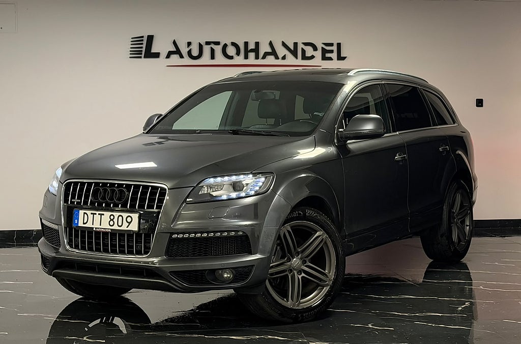 Audi Q7 7-Seater 3.0 TDI V6 quattro TipTronic Drag 204Hk