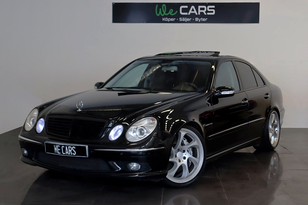 Mercedes-Benz E 55 AMG 5G-Tronic Taklucka Kleemaan 476hk