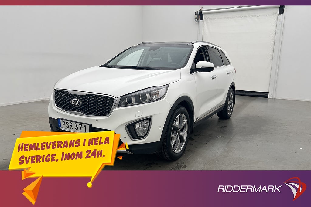 Kia Sorento CRDi AWD 200hk Business 7-Sits Pano Kamera Drag