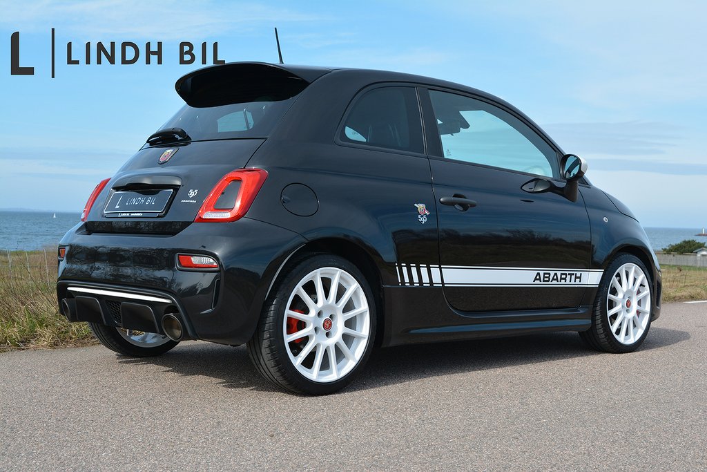 Fiat Abarth 595 180HK COMPETIZIONE ESSEESSE AKRAPOVIC SKALST