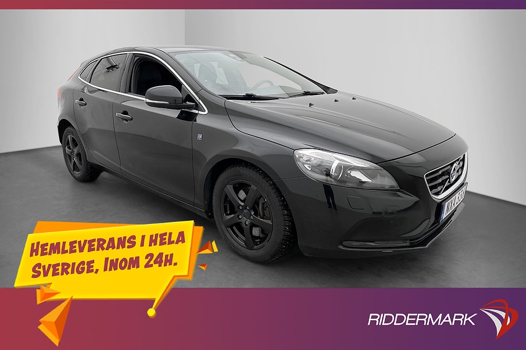 Volvo V40 D2 120hk Ocean Race Värmare Skinn Kamera Navi