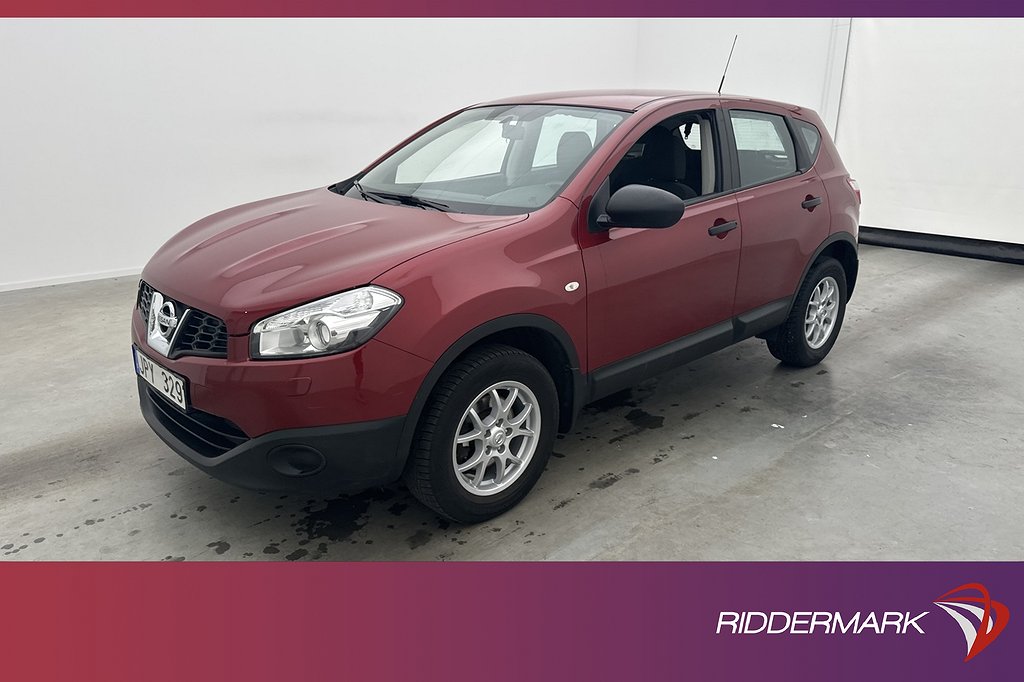 Nissan Qashqai 1.6 117hk Farthållare Låg-skatt 0,50l/Mil