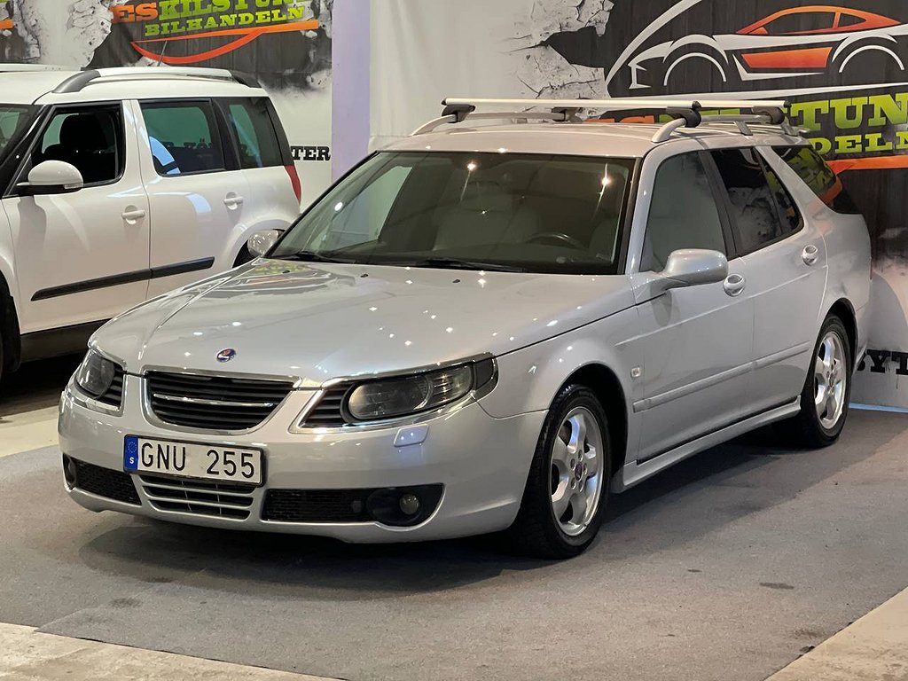 Saab 9-5 SPORTCOMBI 2.3 T BIOPOWER VECTOR DRAG NY BESIKTAD NY SERVAD