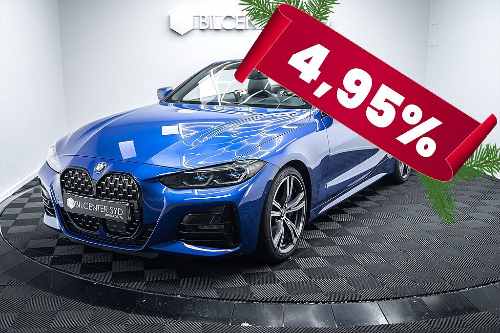 BMW 430 i Convertible|Steptronic|Head-Up|M-Sport|258hk|