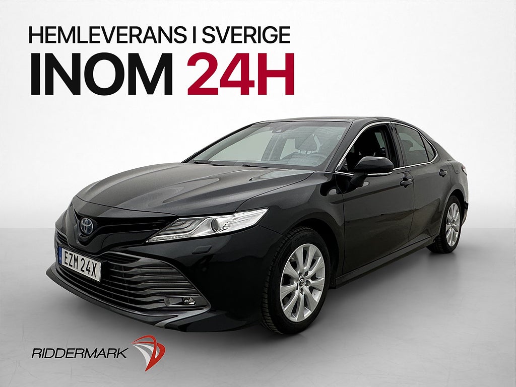 Toyota Camry Hybrid 218hk Executive M&K-Värmare Kamera Skinn