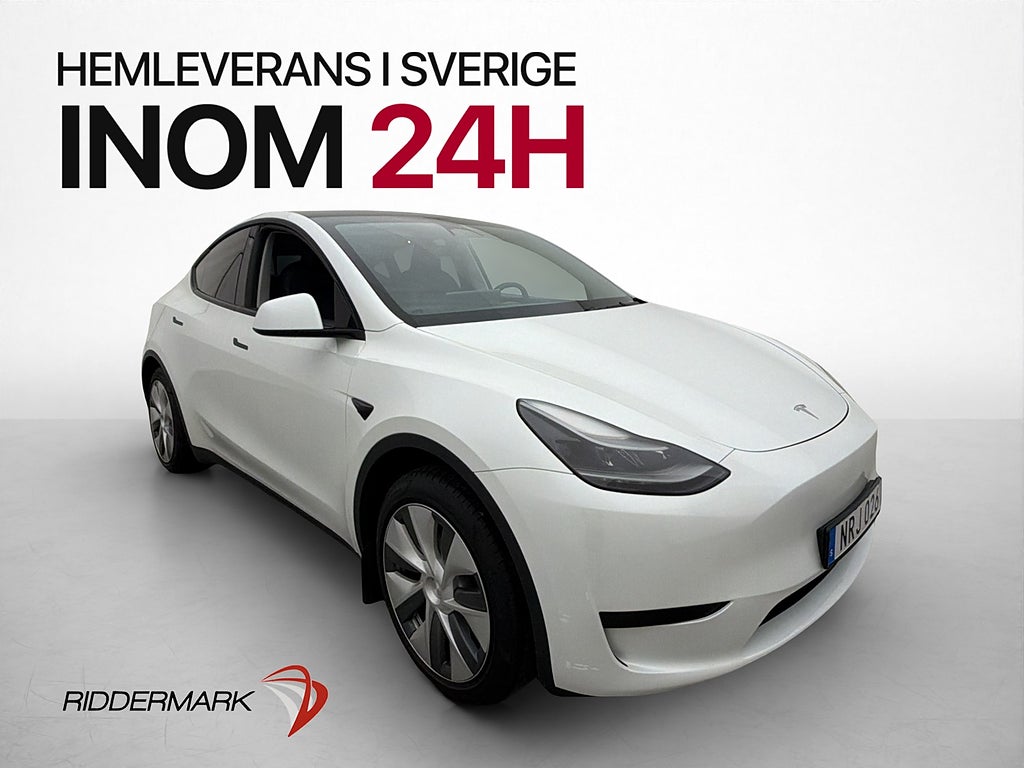 Tesla Model Y Standard Range Värmepump Rattvärme Navi MOMS
