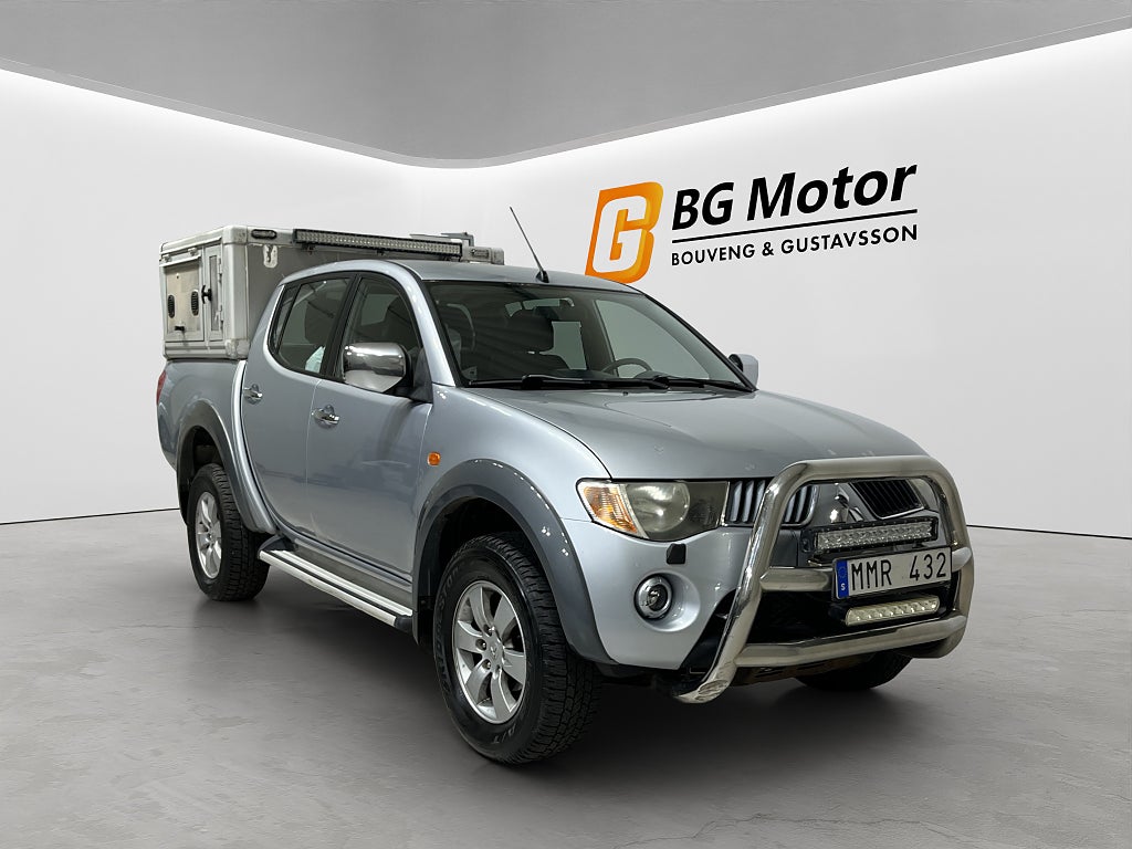 Mitsubishi L200 2.5 4x4 136HK Hundkåpa Drag/Backkamera/Perfekt jaktbil