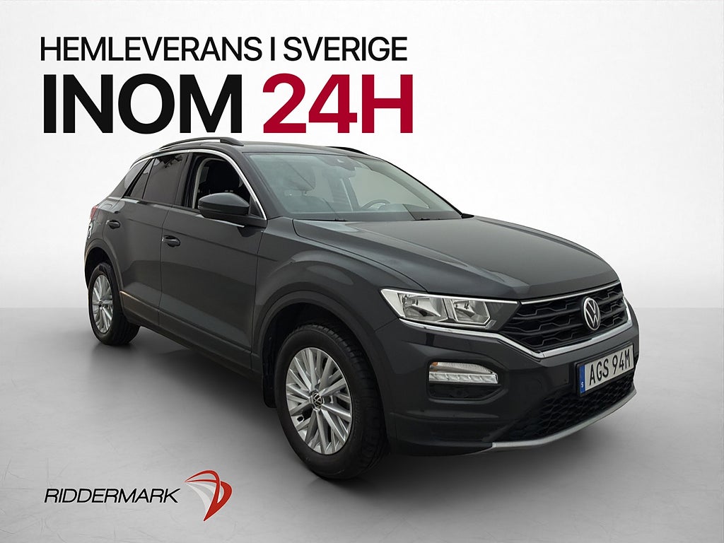 Volkswagen T-Roc 1.0 TSI CarPlay Adaptiv-Fart P-sensor