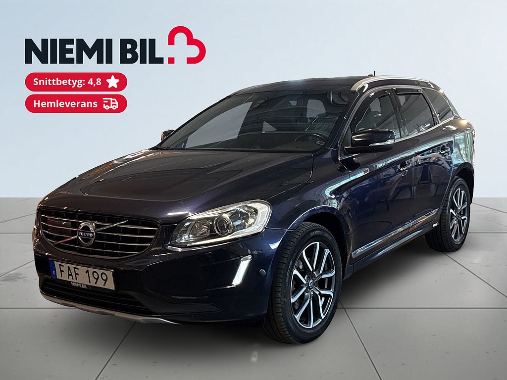 Volvo XC60 D4 AWD Classic Summum Kamera/MoK/Dvärm/BLIS/Skinn/Ad.Fh