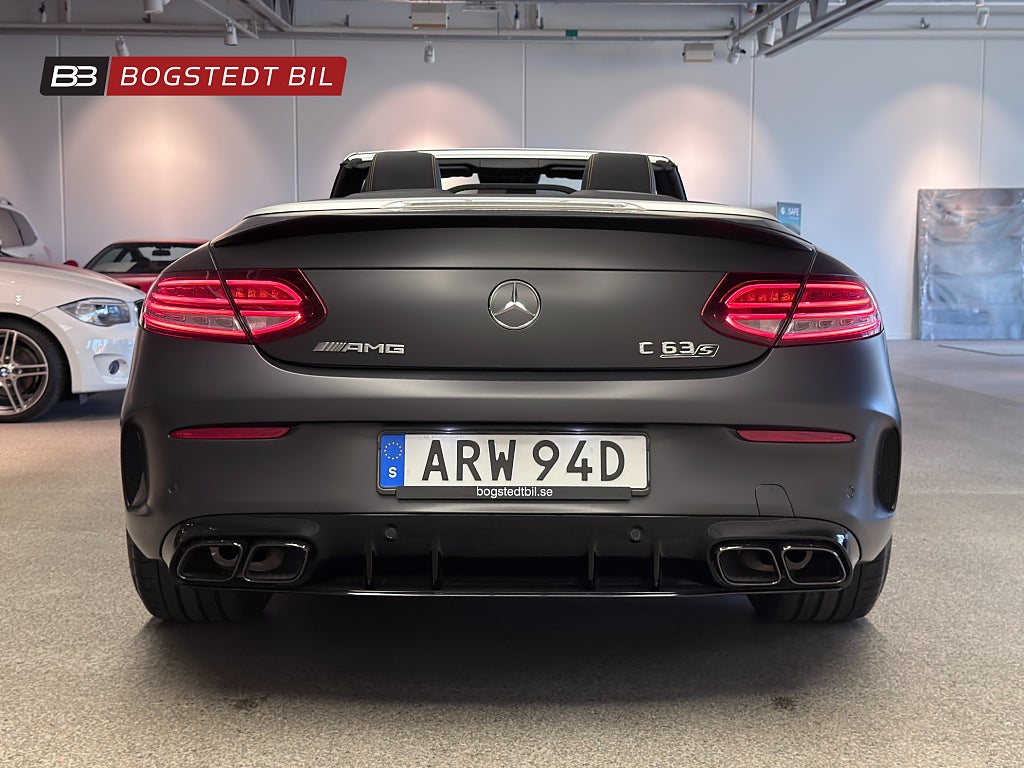 Mercedes-Benz C63 S AMG V8 510hk Cabriolet | Final Edition