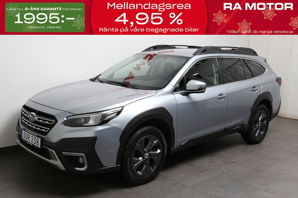 Subaru Outback 2,5i 169hk XFuel Adventure AWD Aut Dragkrok