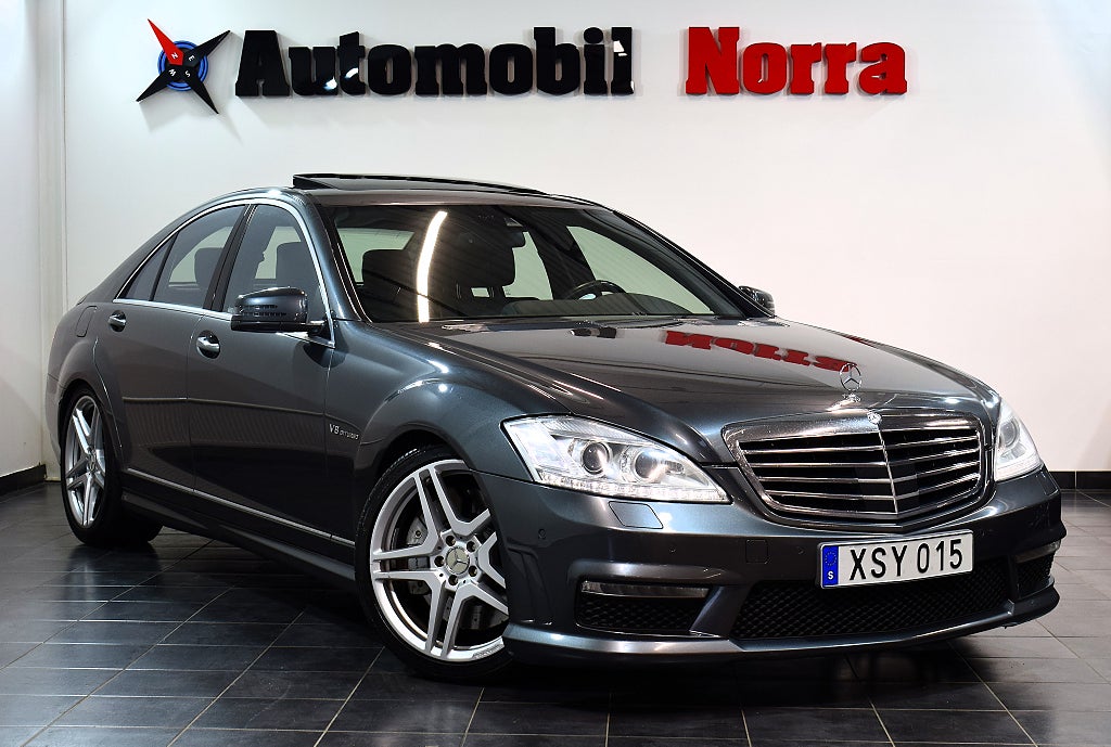 Mercedes-Benz S 63 AMG V8 572hk BiTurbo B&O Taklucka MCT