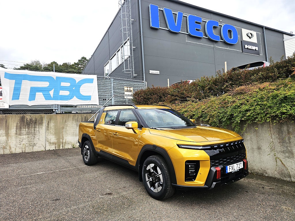 KGM Musso EV  4x4 EL Pickup 100% 38Mil LanseringsErbjudande