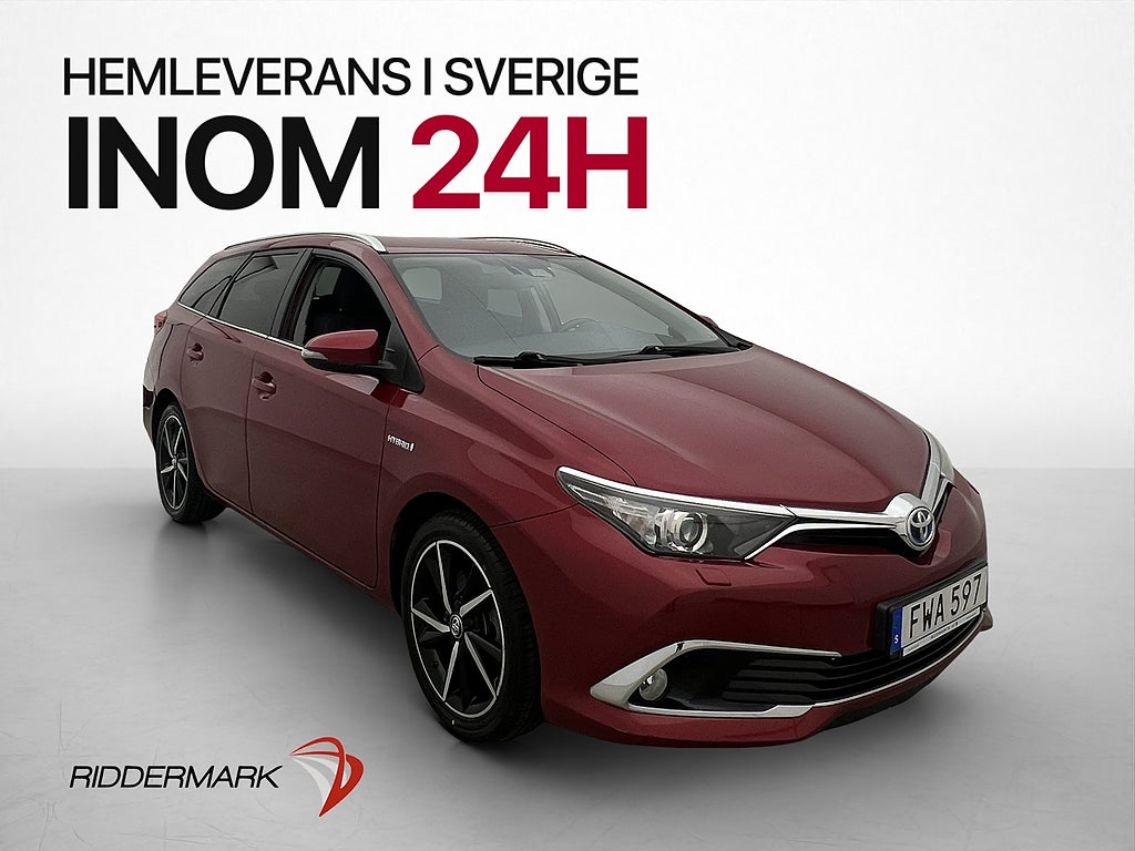 Toyota Auris TS Hybrid 136hk Kamera Nav Lane Assist 0,4L/mil