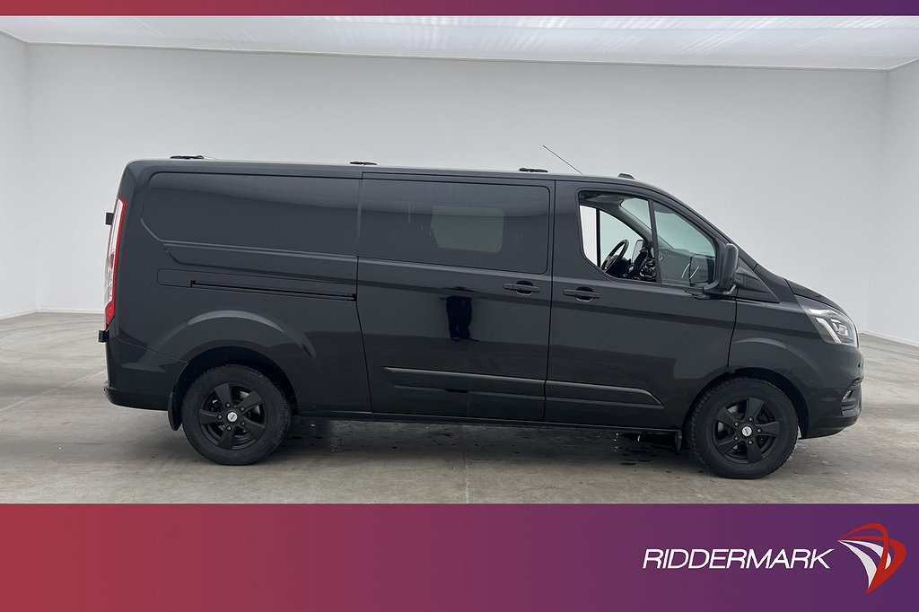 Ford Transit Custom CrewVan L2 170hk Värm Drag 4,95% RÄNTA