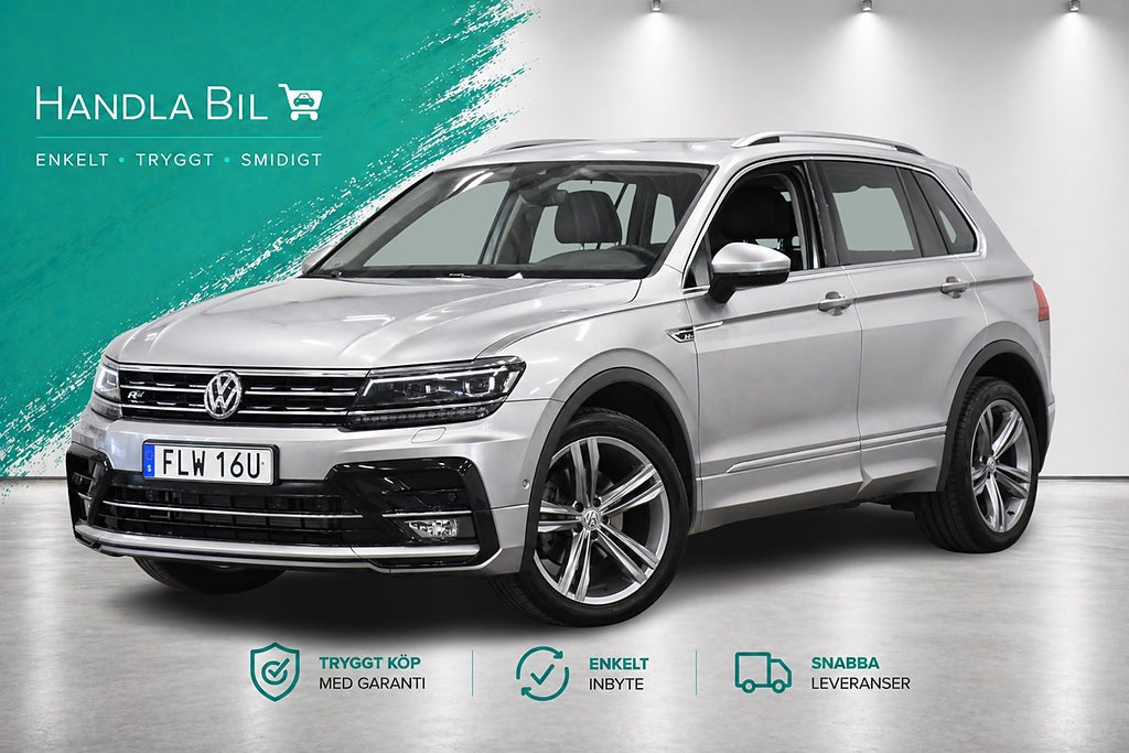 Volkswagen Tiguan 2.0 4M R-line Cockpit D-värm Adaptivf Rattv Dragkrok