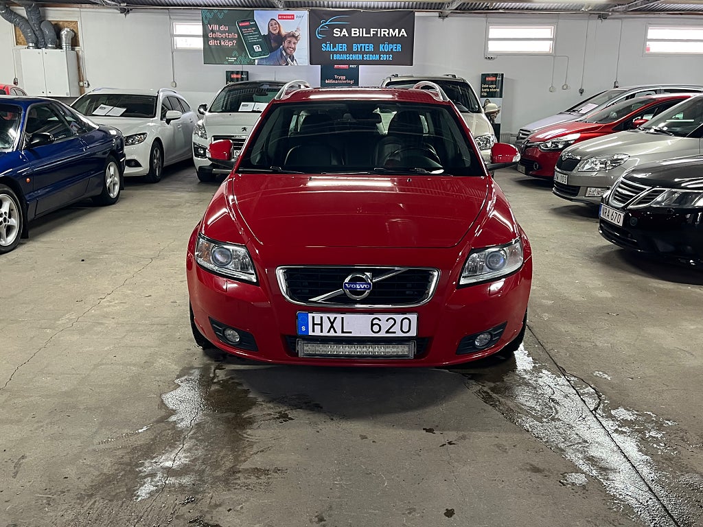 Volvo V50 D2 Momentum Dragkrok Bränslevärmare Euro 5 Välvårdad 