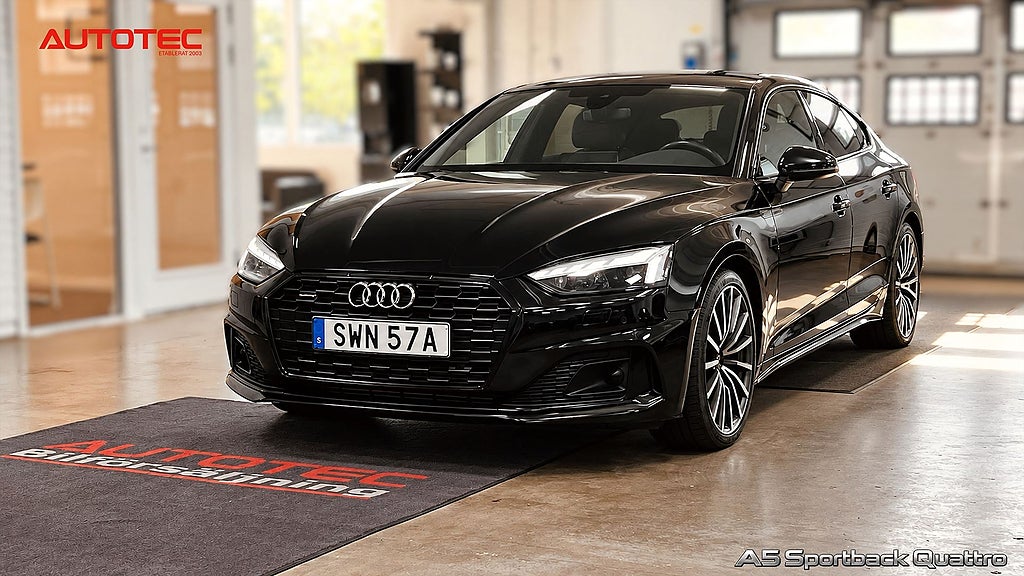Audi A5 Sportback 45 TFSI quattro S Tronic, 265hk
