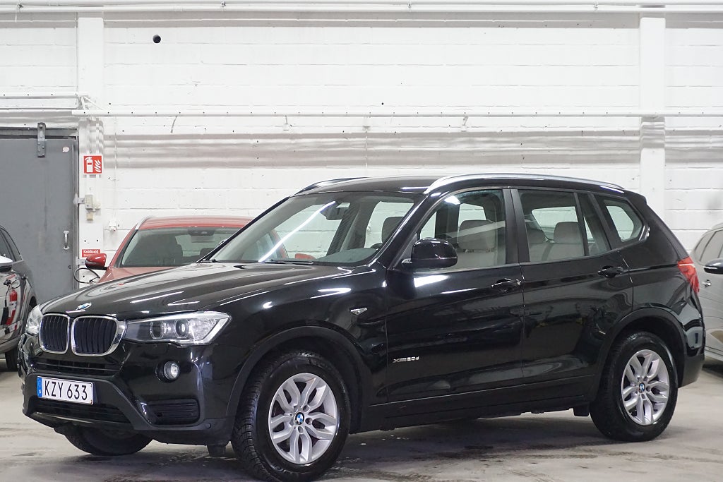 BMW X3 xDrive20d Steptronic Drag Läder Euro 6
