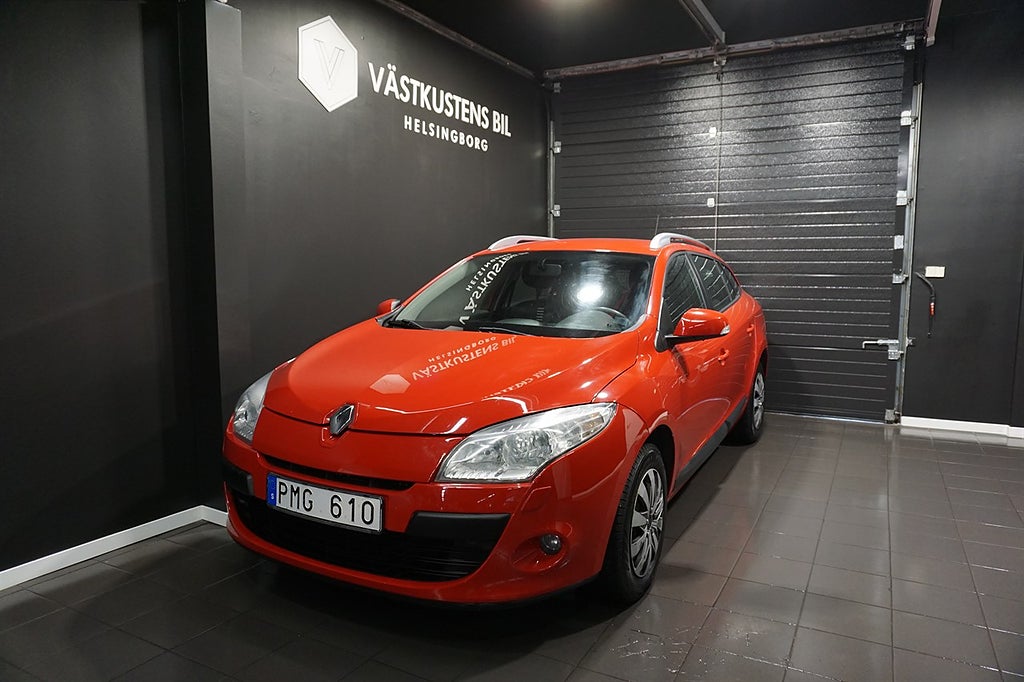Renault Mégane Grandtour 1.6 E85 Manuell, Ny Bes 110hk