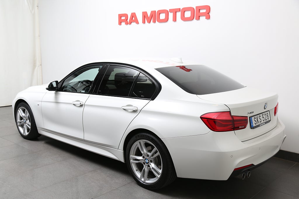 BMW 320D xDrive 190hk M Sport Aut Sedan Navi Skinn Kamera Drag 2018