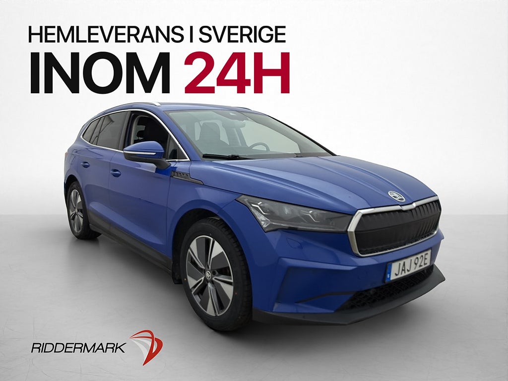Skoda Enyaq 80x Värmare Matrix Kamera Drag Rattvärme