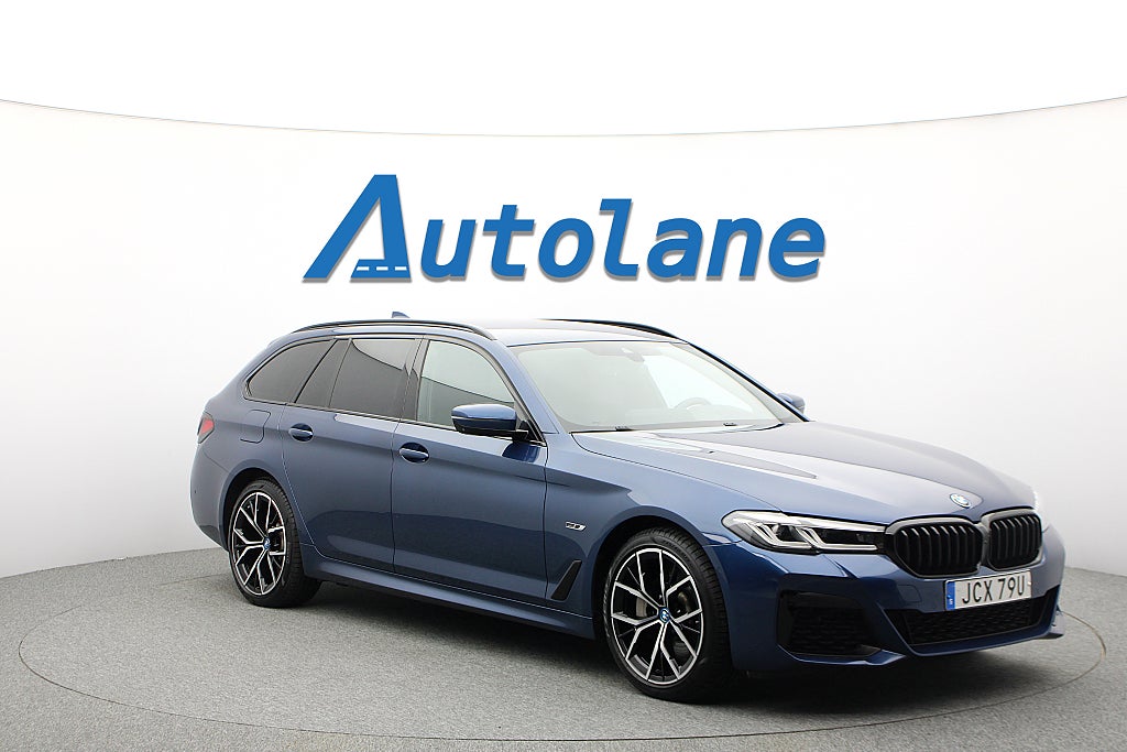 BMW 530e xDrive Touring, M Sport, 360°, HUD, HK, Drag, 292hk